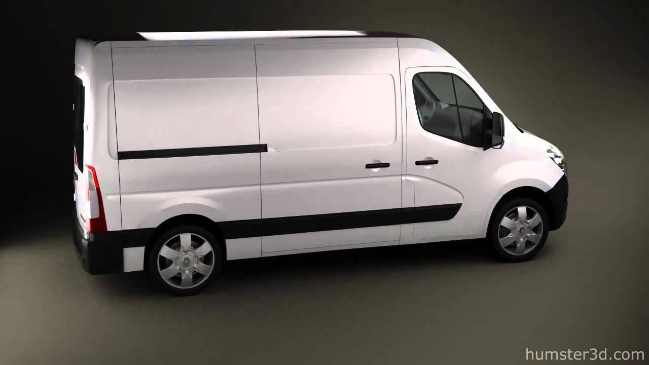 Renault Master Panel Van 2013 3D model by 3DModels.org