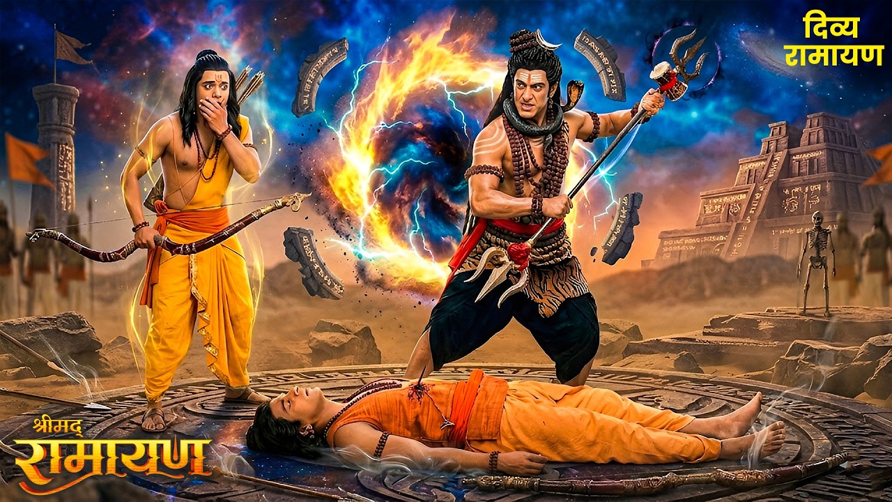 #ramayan | आखिर क्यों दिया महादेव ने लक्ष्मण को मृत्यु दंड ? | Shrimad Ramayan #shriram #bholenath