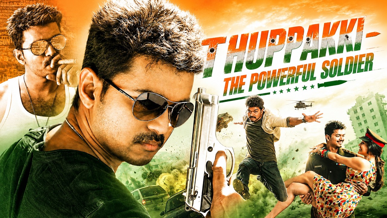 THUPPAKKI (Hindustani) VIJAY South New HIGH-VOLTAGE ACTION THRILLER Full Movie | Kajal Aggarwal