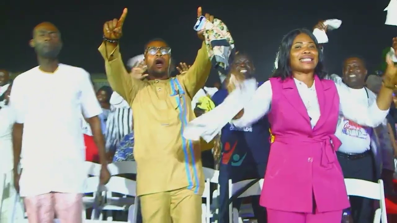 SK Frimpong live worship in Ashaiman