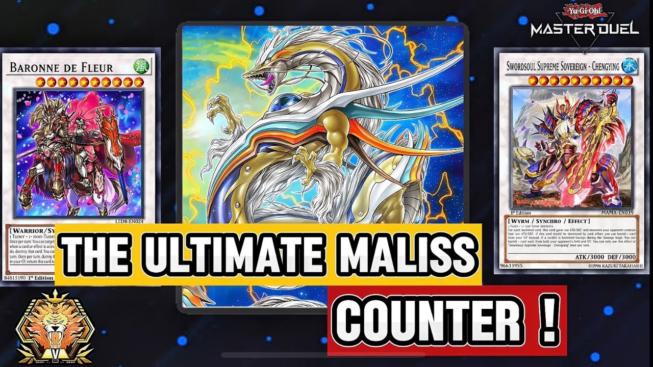 MASTER 👑 ANTI MALISS DECK, Protos Swordsoul Tenyi Crushing Maliss Meta [Master Duel]