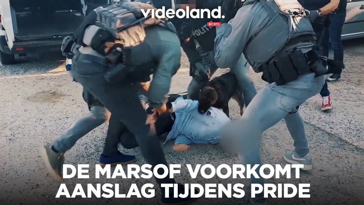 Special Forces arresteert terreurverdachten voor Pride Amsterdam | MARSOF