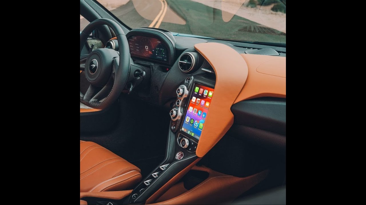 McLaren 570S - 600LT Apple Carplay - Android Auto Installation