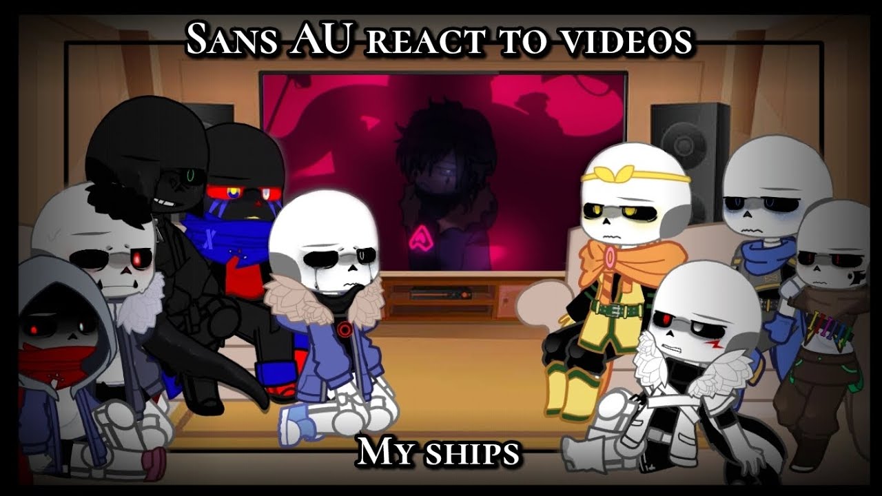 Sans AU react to videos • ⚠️ Horrordust/ My AU ⚠️ •