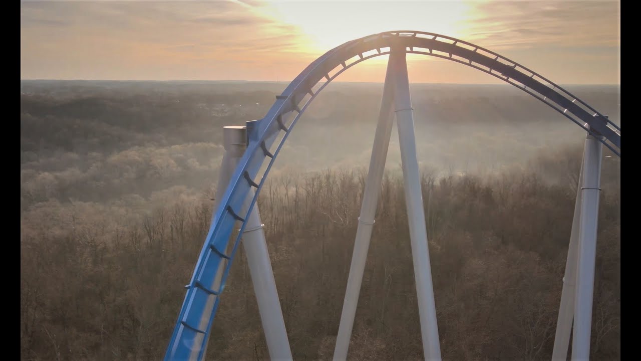 Kings Island 2021 4K Rollercoaster Drone Footage