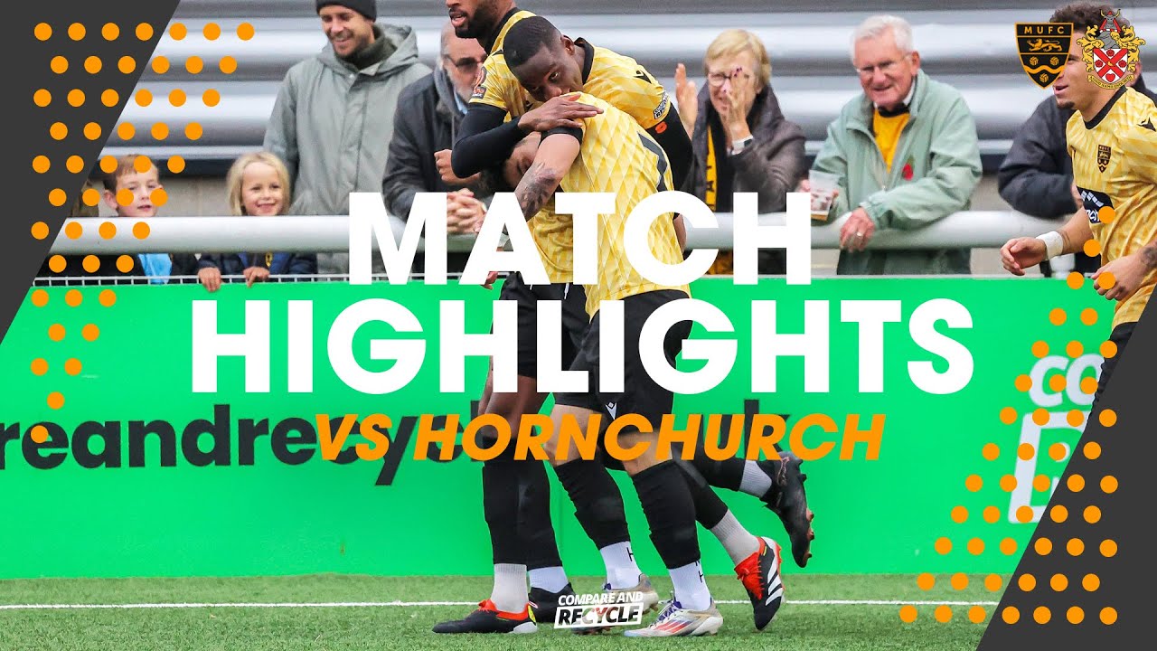 Maidstone United Vs Hornchurch (09/11/24)
