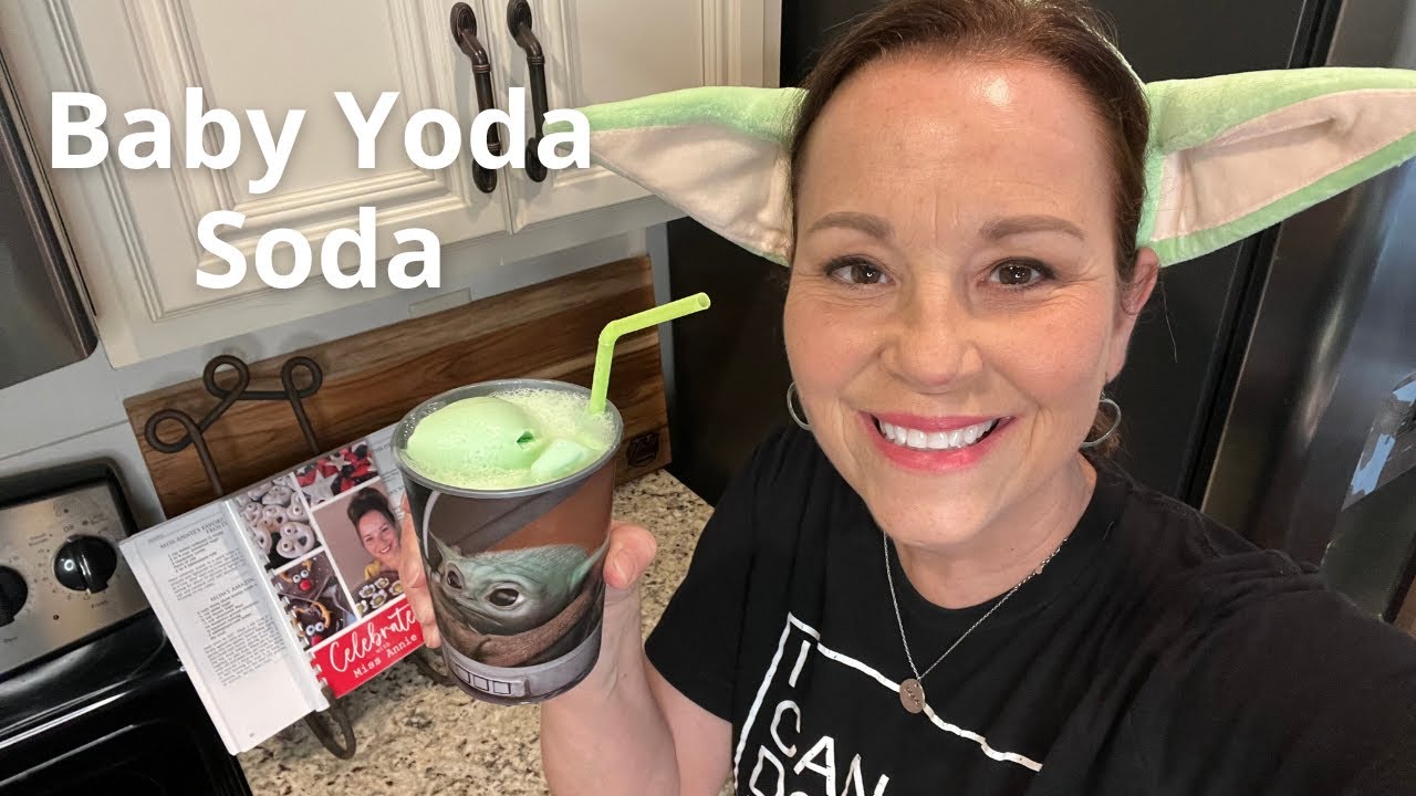 Baby Yoda Soda | Star Wars party ideas | Star Wars treats for a party | May the 4th be with you