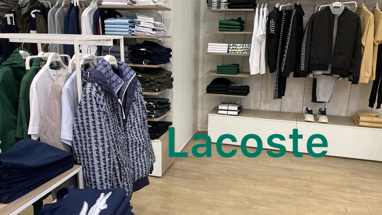 [4k] Lacoste clothes and shoes