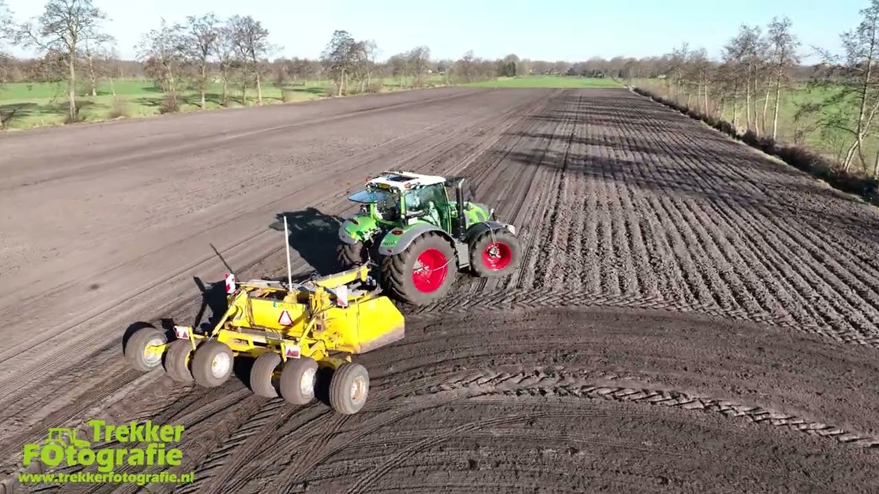 Toering | Kilveren | Leveling | Land Nivellierung | Fendt 724 Vario Profi+ + BOS