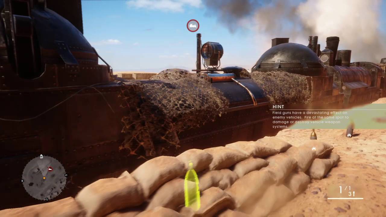 Battlefield™ 1  destroyed Armored train in 5 Sec ( 5Sec )