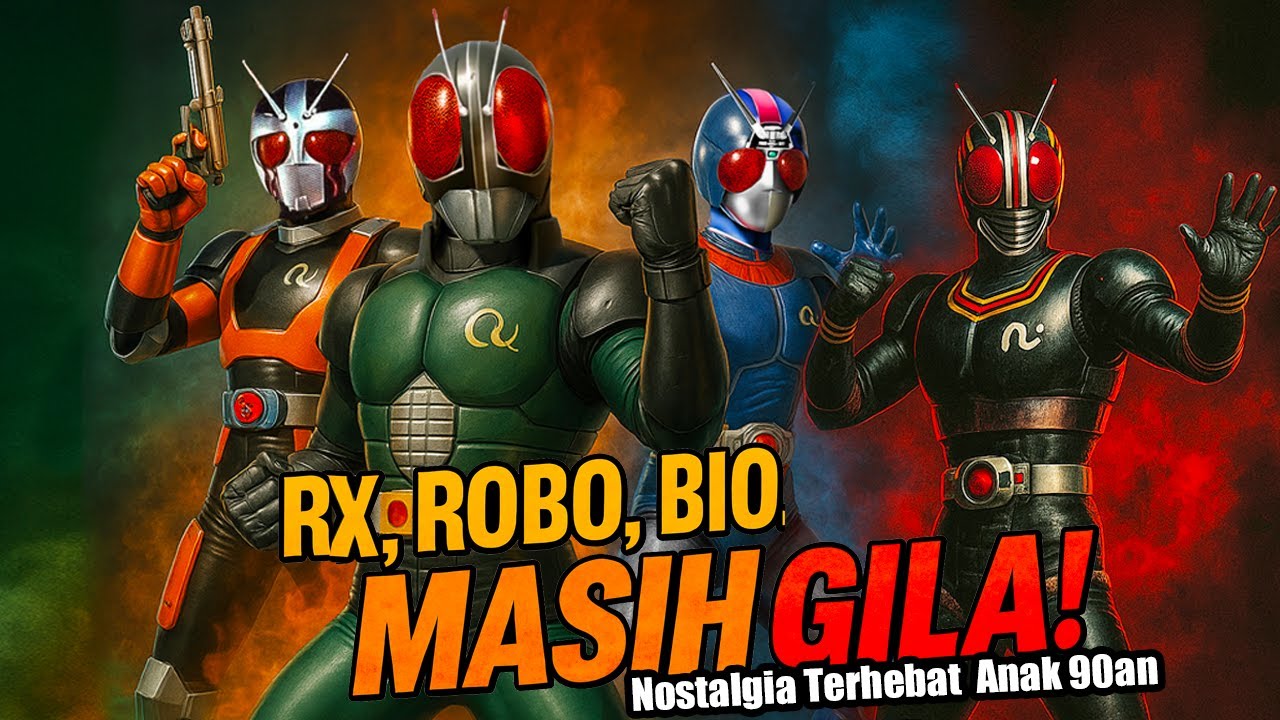 Nostalgia Satria Baja Hitam RX: Semua Form, Musuh, & Kendaraan yang Bikin Merinding!