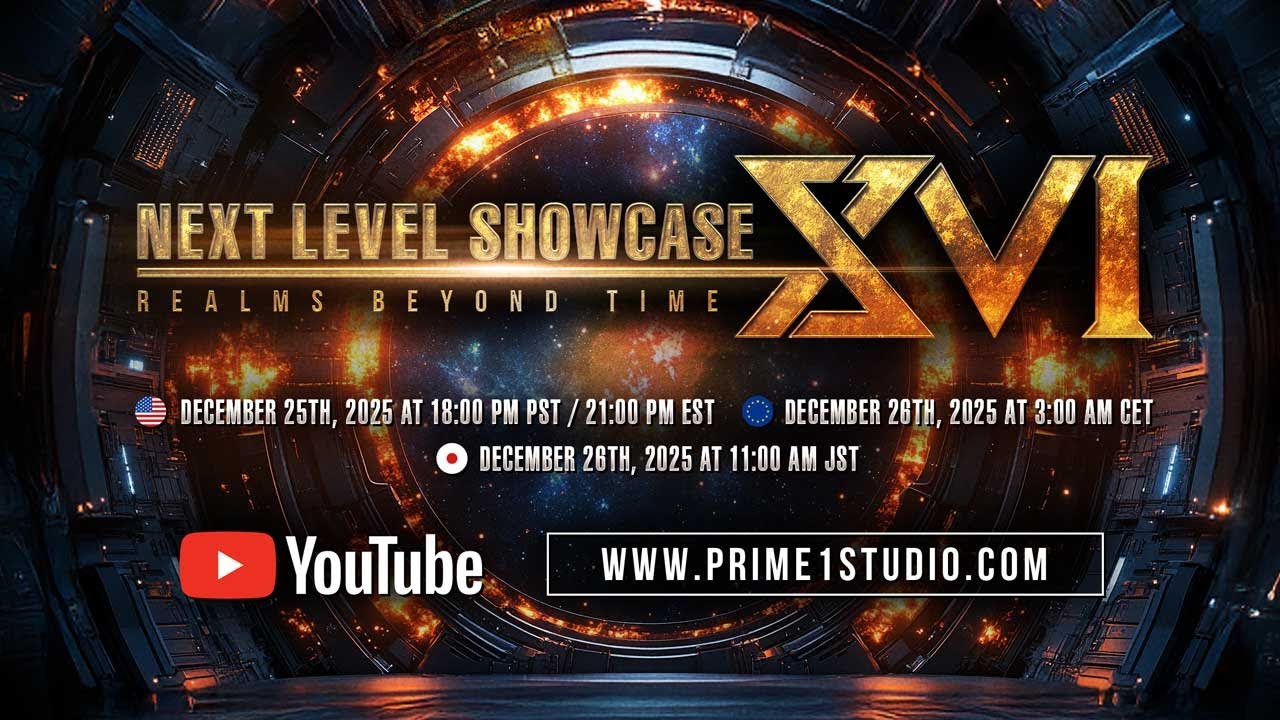NEXT LEVEL SHOWCASE XVI: REALMS BEYOND TIME | Prime 1 Studio