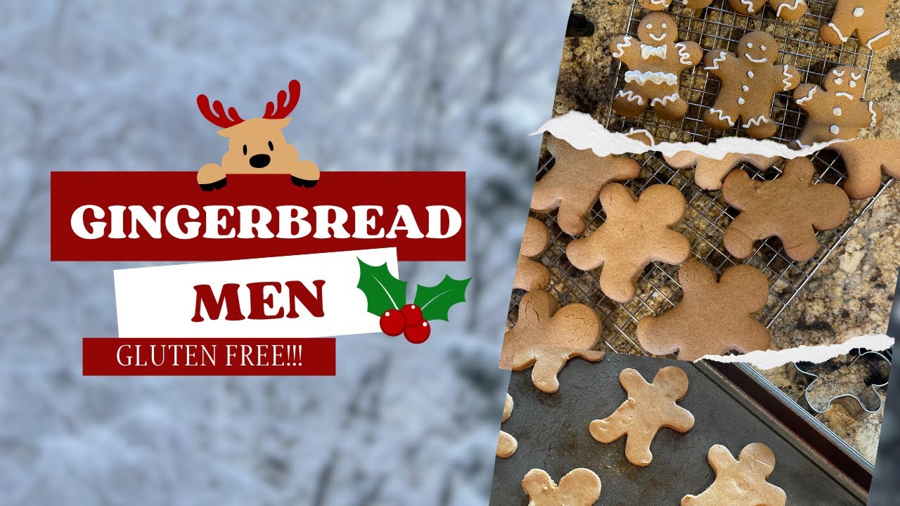 Пряничные человечки без глютена! 🎄 | Забавный и простой рецепт