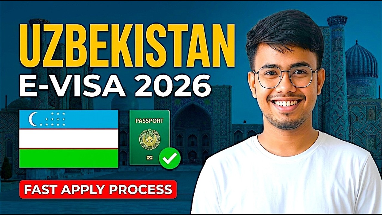 Uzbekistan Visa Apply Process 🇺🇿 | MakeMyTrip Full Guide