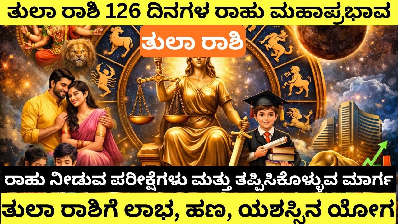 ರಾಶಿಯವರ ಬದುಕು ಬದಲಿಸುವ ರಾಹು ಸಂಚಾರ Money stocks  Growth, Career Rise & Job Success Asset  #TulaRashi