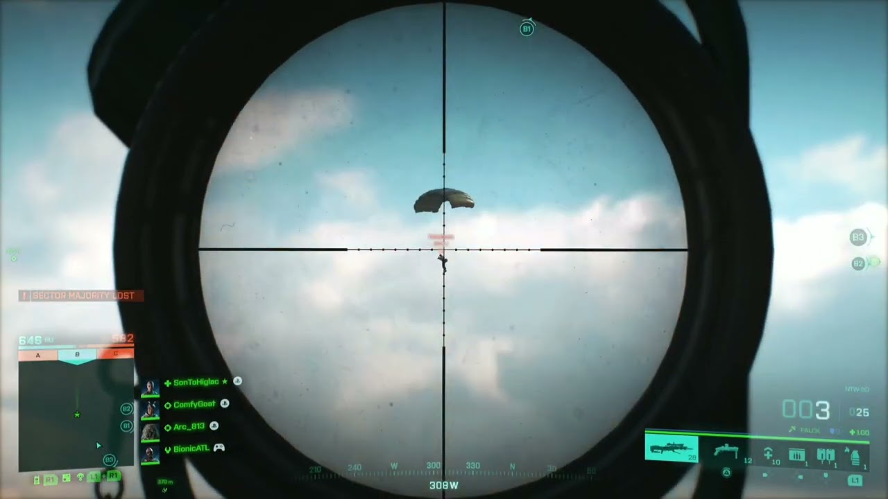 BF 2042 vs. MW2 #snipermontage