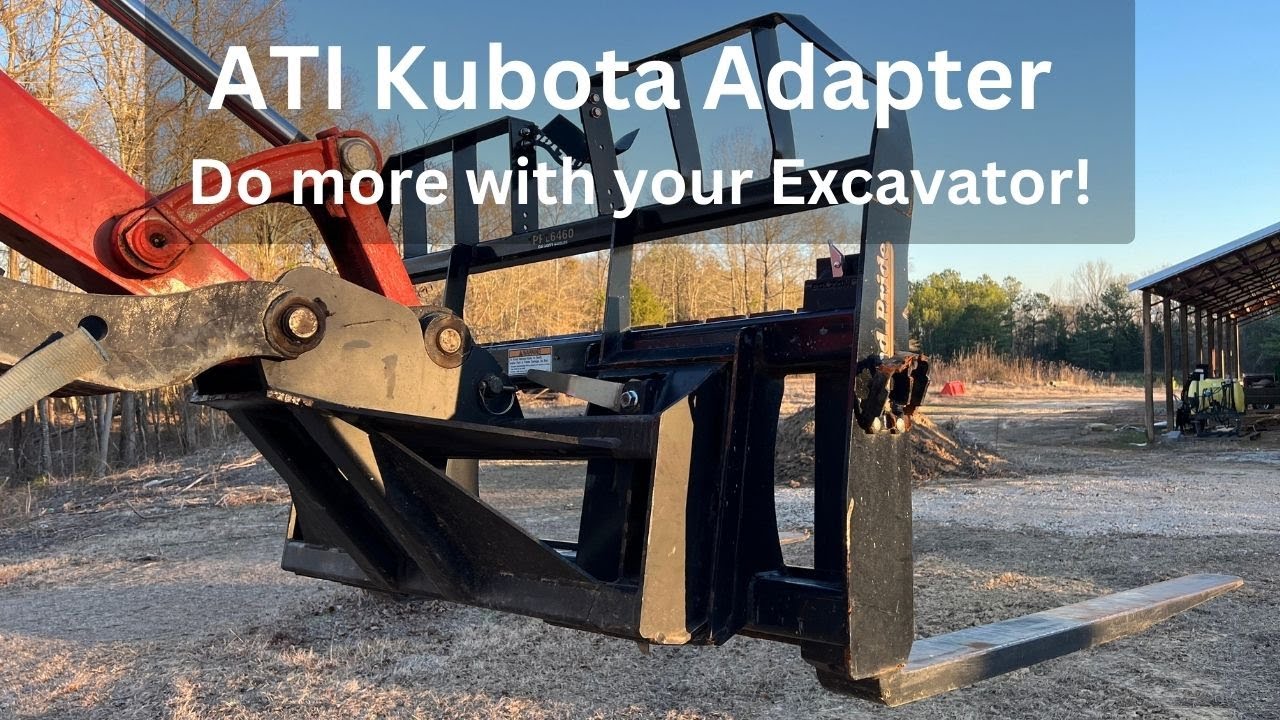 Kubota Excavator to Skid Steer Adapter