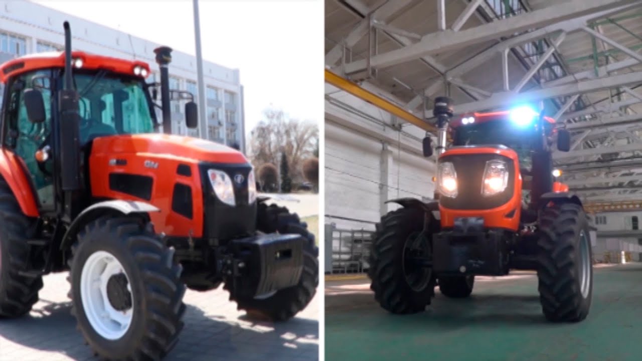 СемАЗ на выставке в Астане представил новый универсальный трактор JINMA.