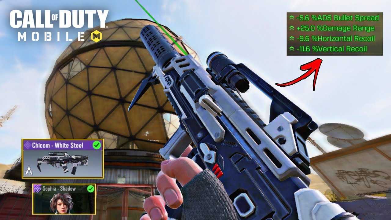 BEST Chicom gunsmith for Ranked   | Season 6 CODM (Underrated)🥵