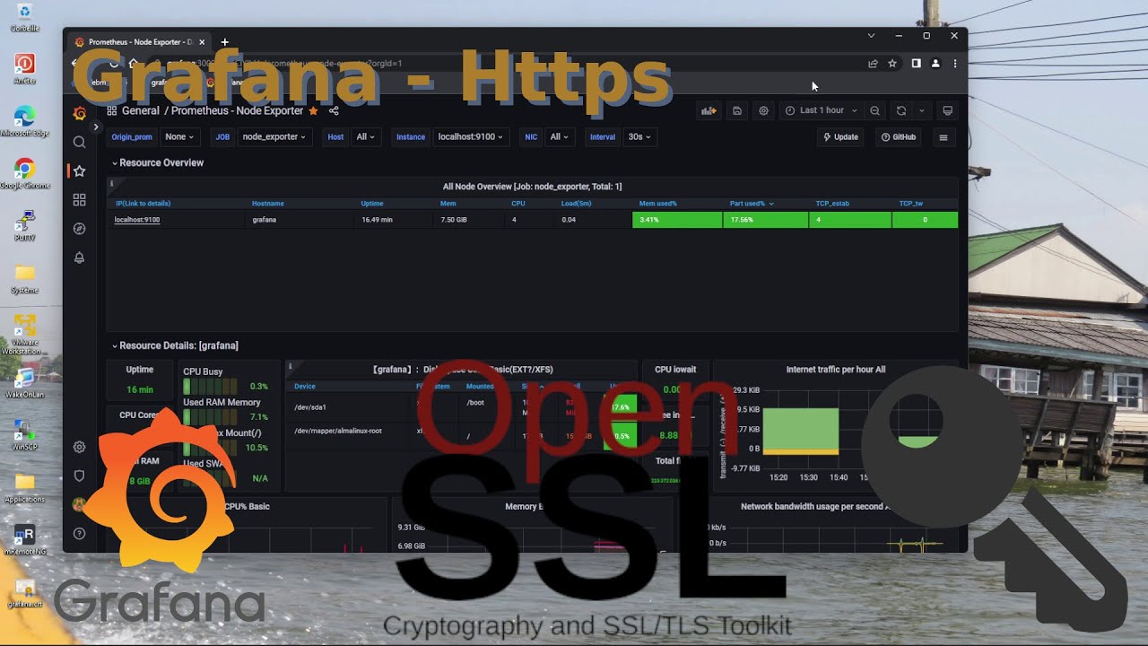 Mettre Grafana en  