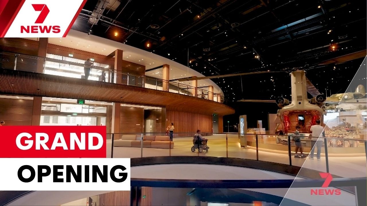 Inside the Australian War Memorial's $500 million makeover | 7NEWS