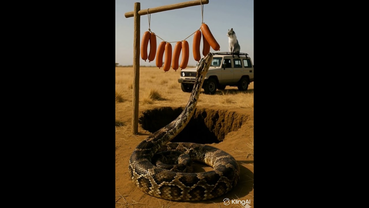 Will the Snake Get the Meat? 🐍🥩 