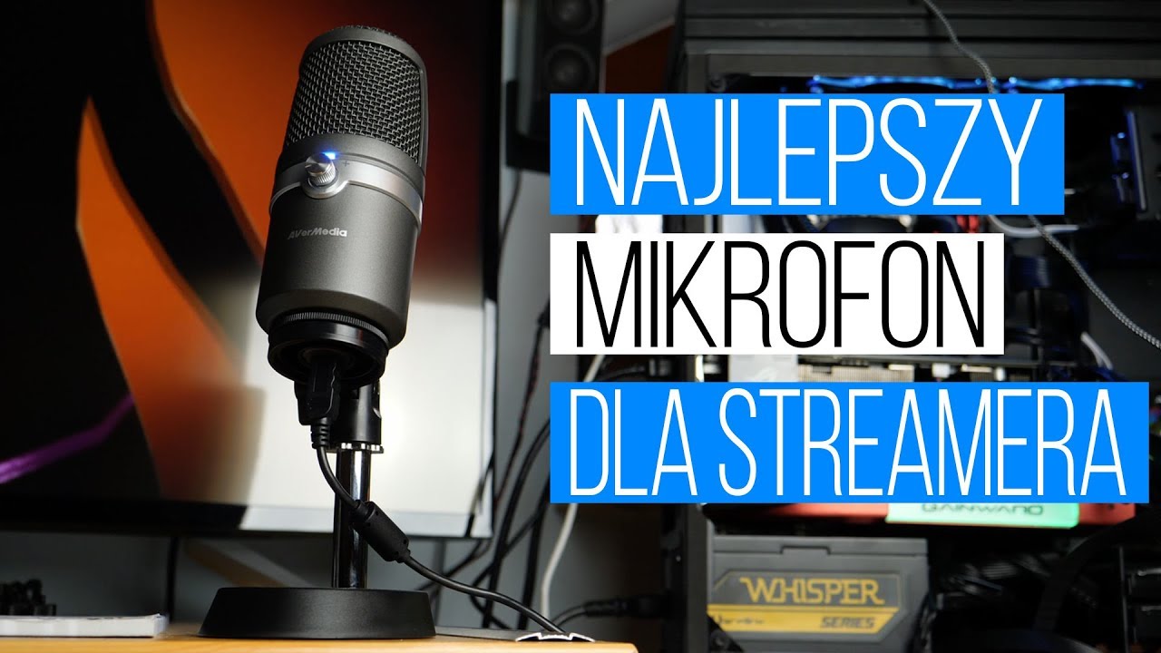 Najlepszy Mikrofon USB dla Streamera? 🎙 Test AVerMedia AM310