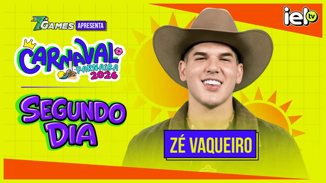 CARNAVAL DE PARNAÍBA - ZÉ VAQUEIRO AO VIVO NA IELTV!!!