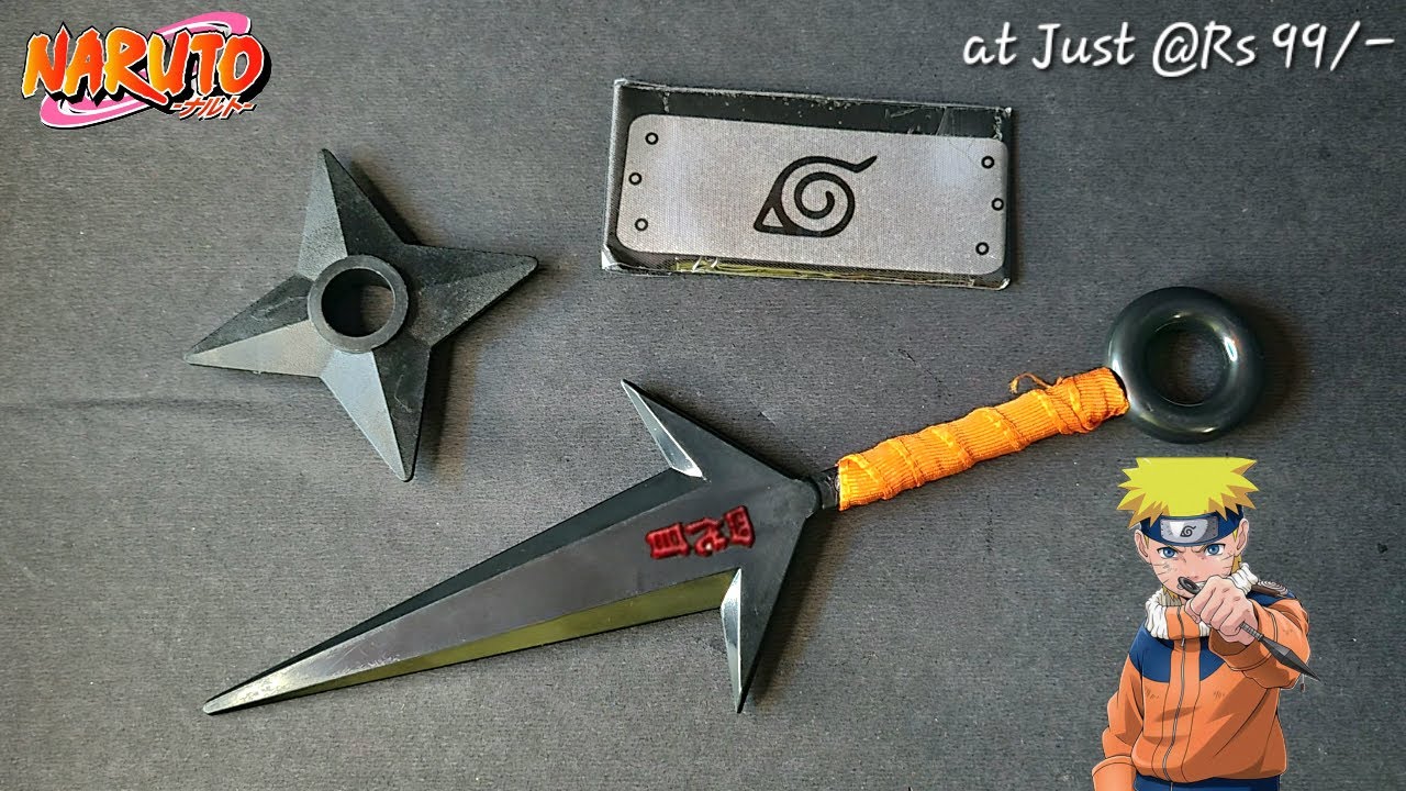 Unboxing REAL Naruto Ninja Tools! (Kunai, Shuriken & Headband)🔥 | Every Naruto Fan’s Dream!🤯 #anime