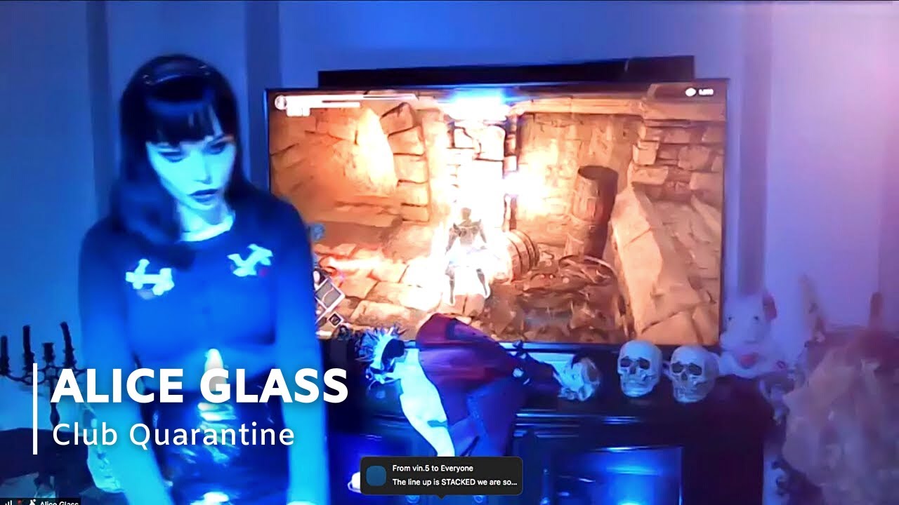 Alice Glass live at Club Quarantine | Feb 25, 2021
