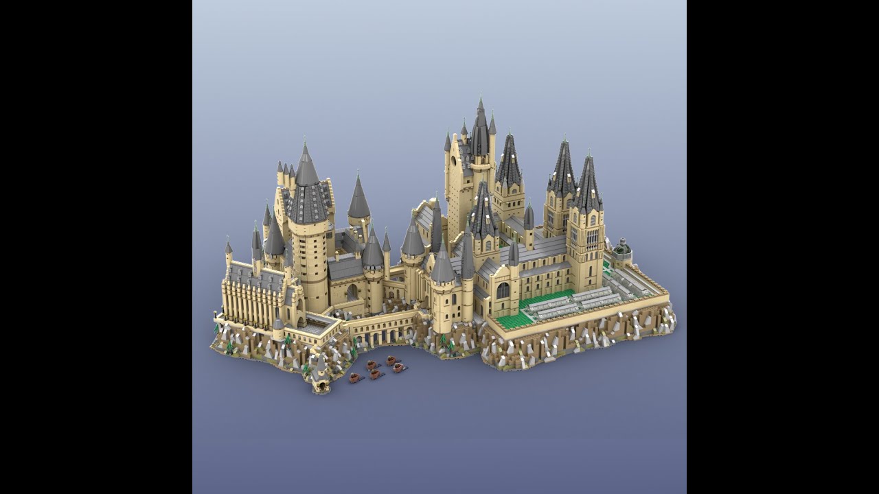 LEGO Zamek Hogwart 25 000 klock&oacute;w MOC