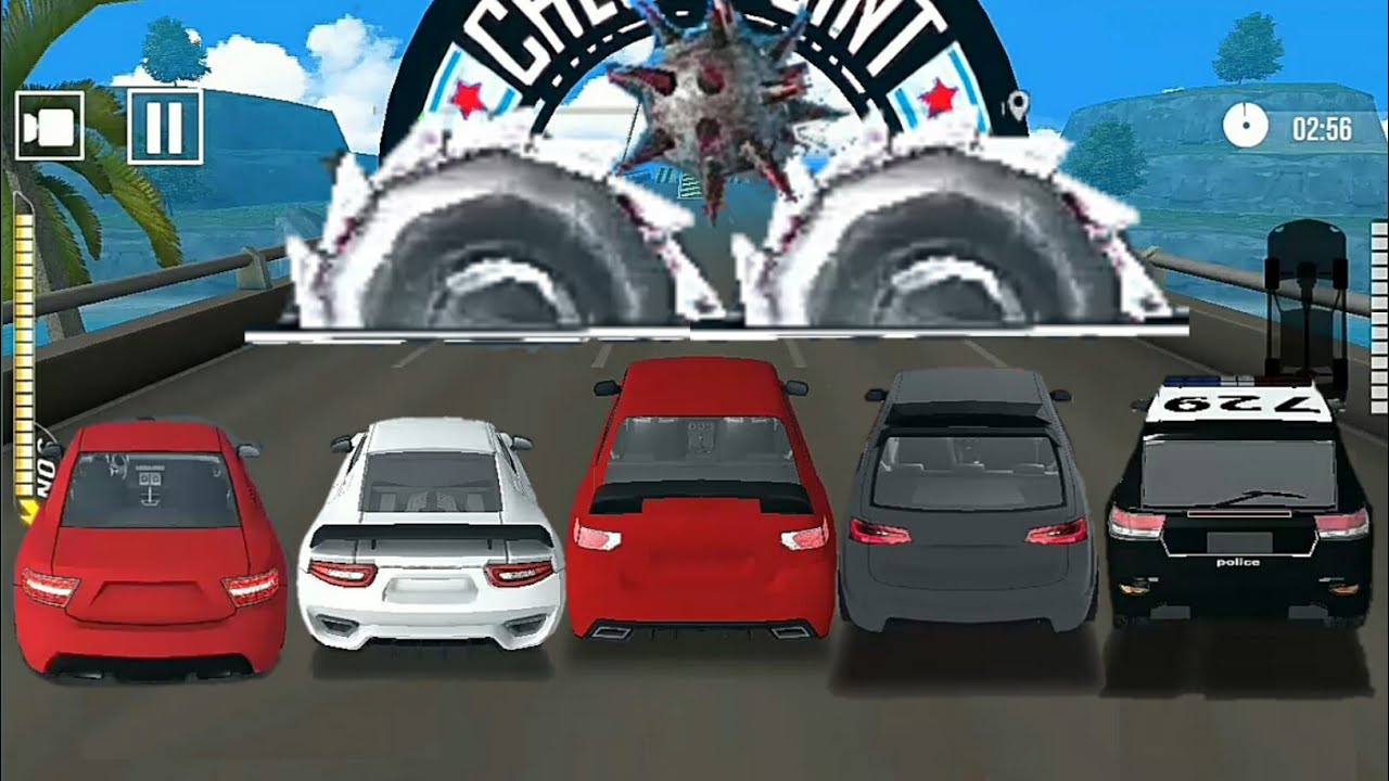 Deadly Race Car gameplay | Deadly race all levels unlocked - Deadly race all vehicles unlocked