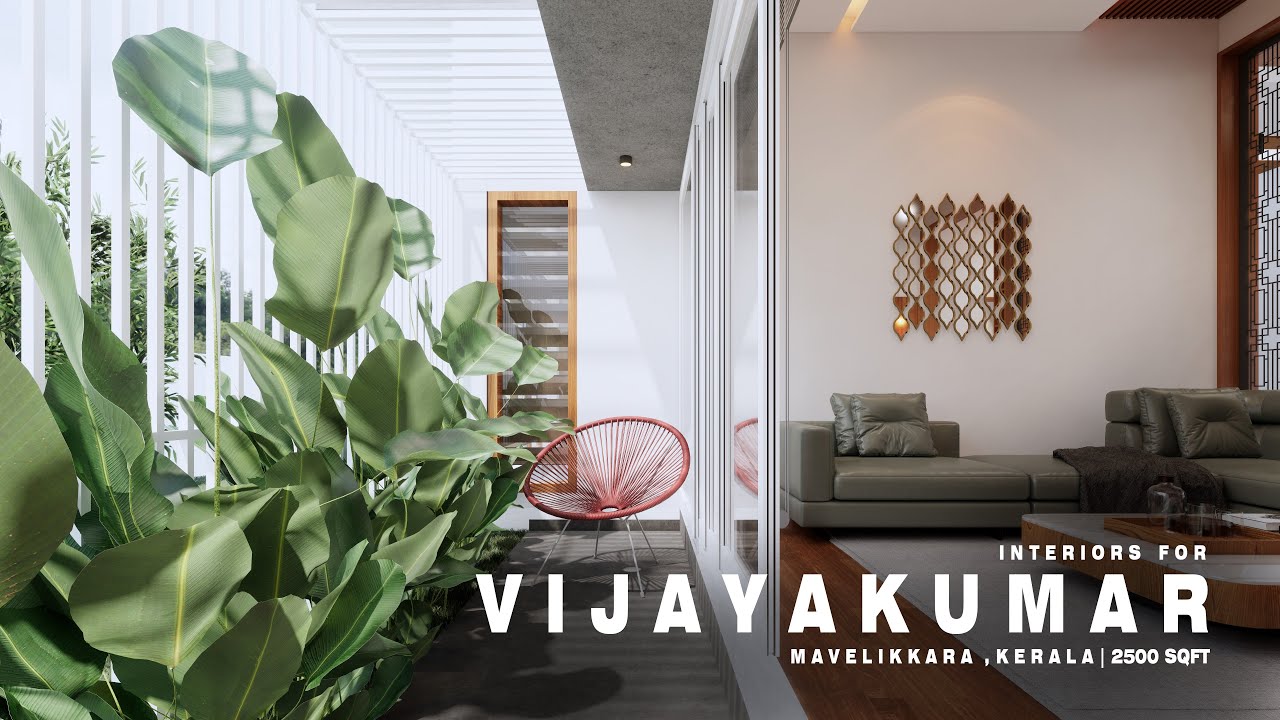 INTERIOR DESIGN | MR VIJAYAKUMAR | DESIGN WALKTHROUGH | ENSCAPE 3D | 4K