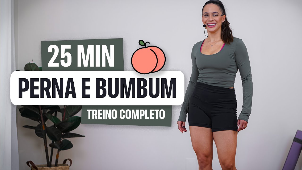 TREINO PERNA E BUMBUM EM CASA | COMPLETO | REPLAY