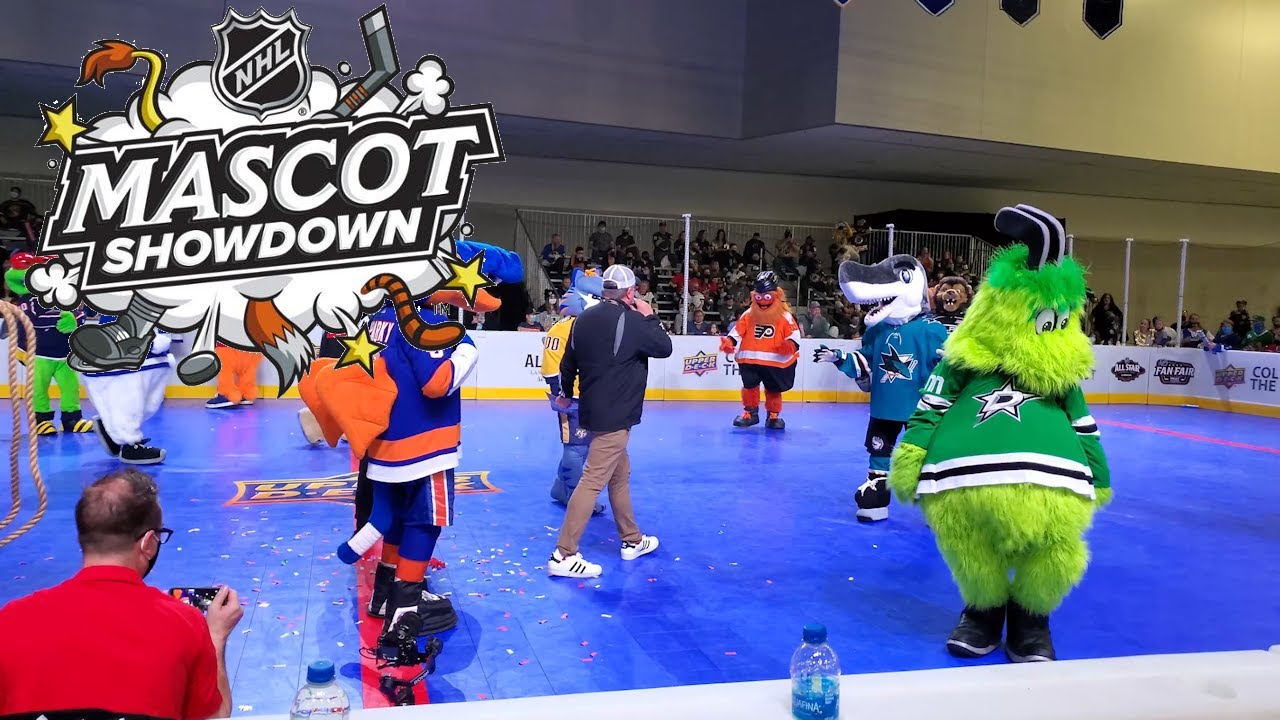 [4K] 2022 NHL All Star Mascot Showdown - Medieval Games Part 2 - Tug of War and Finale
