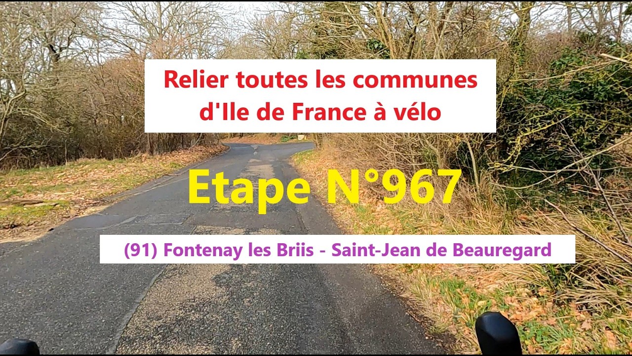 #0967 - 91 - Fontenay les Briis - Saint-Jean de Beauregard - 9.2 km (4040 km)