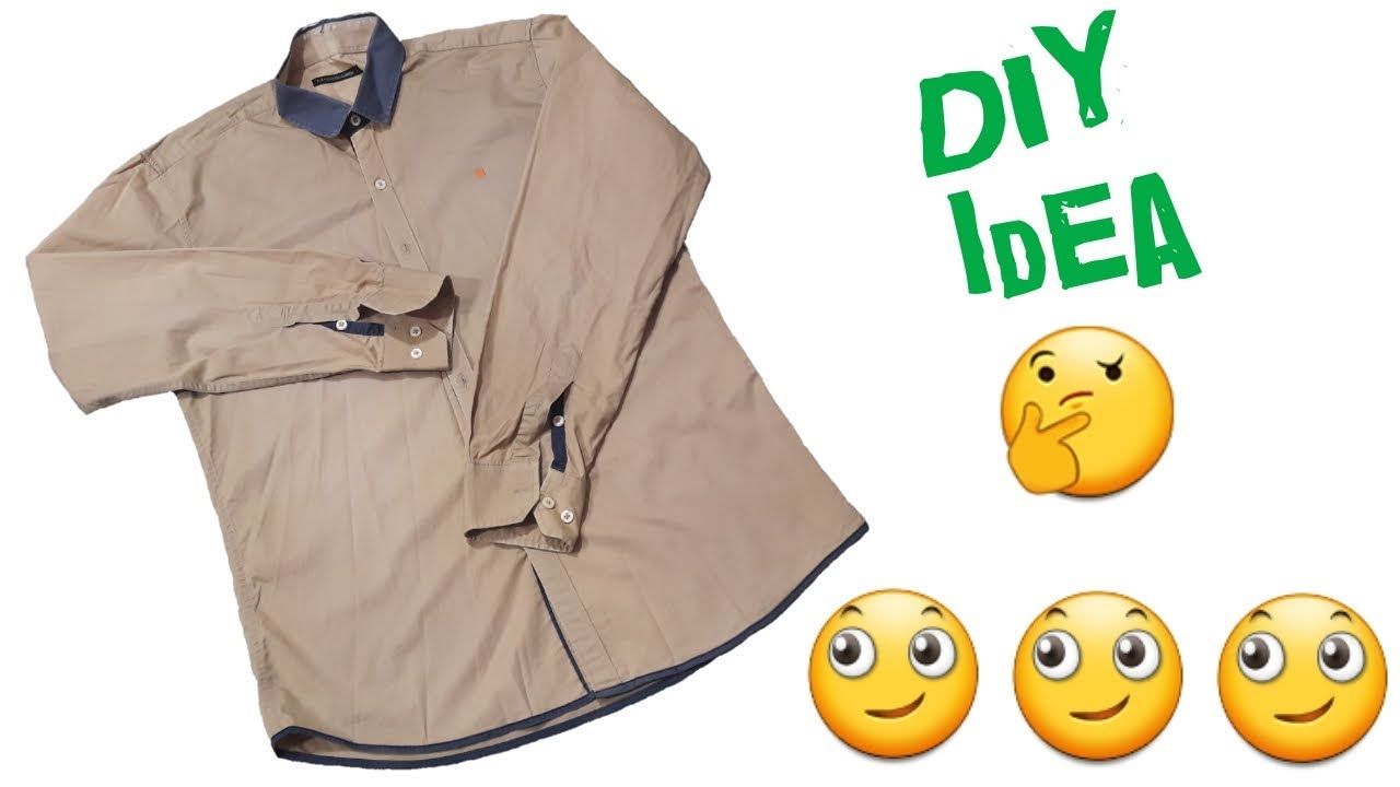 New idea from Shirt // Diy Idea // by Simple cutting