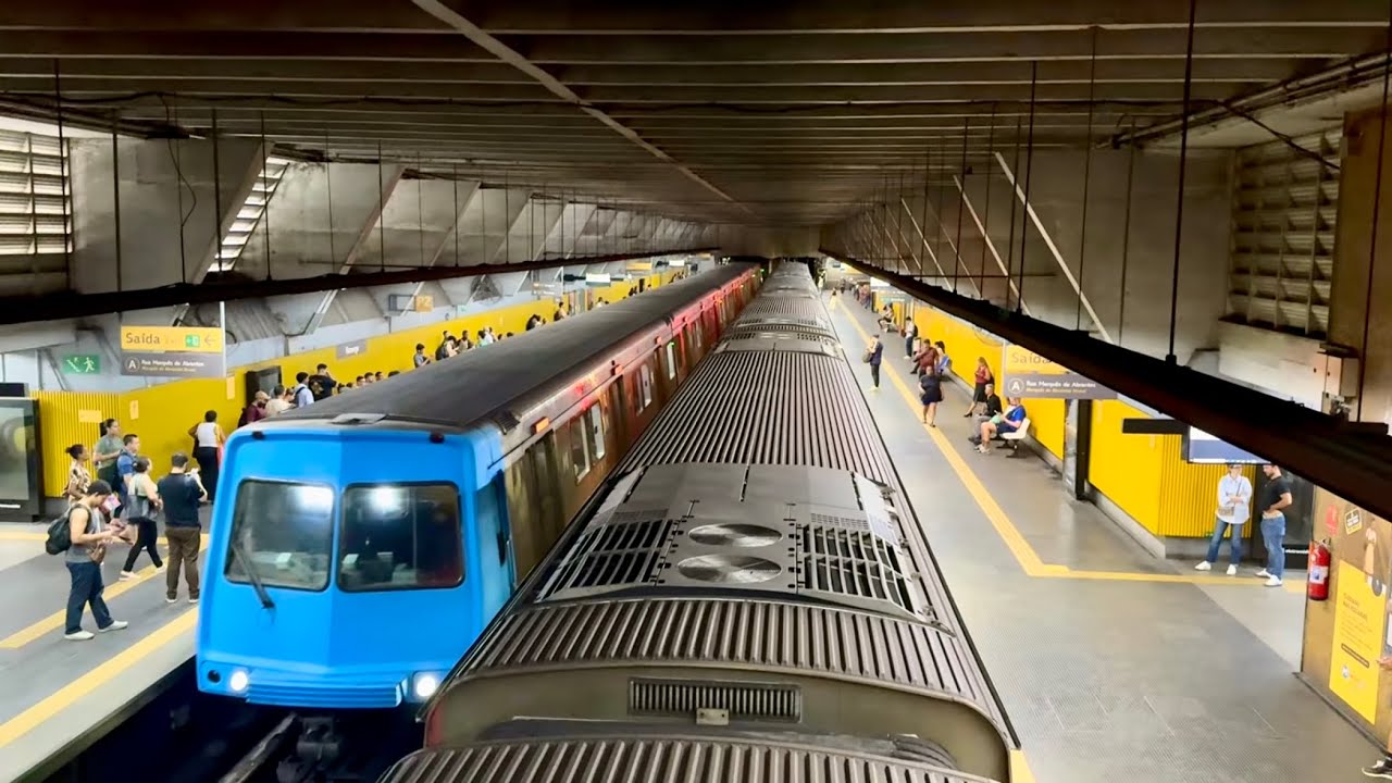 Conhecendo a linha 1 do metrô do Rio de Janeiro (Parte 7 - Estações Largo do Machado e Catete)