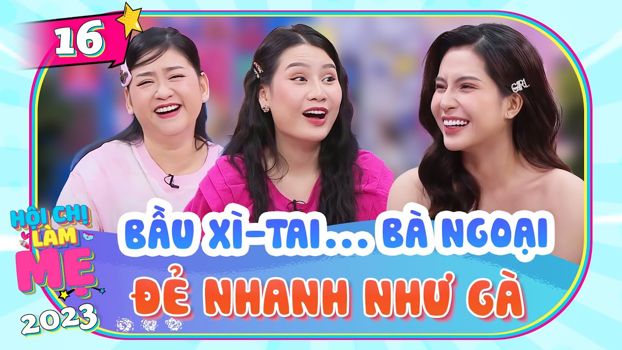 Thiên An mang thai mặc đồ style BÀ NGOẠI, đi đẻ NHANH NHƯ GÀ | Hội Chị Làm Mẹ 16