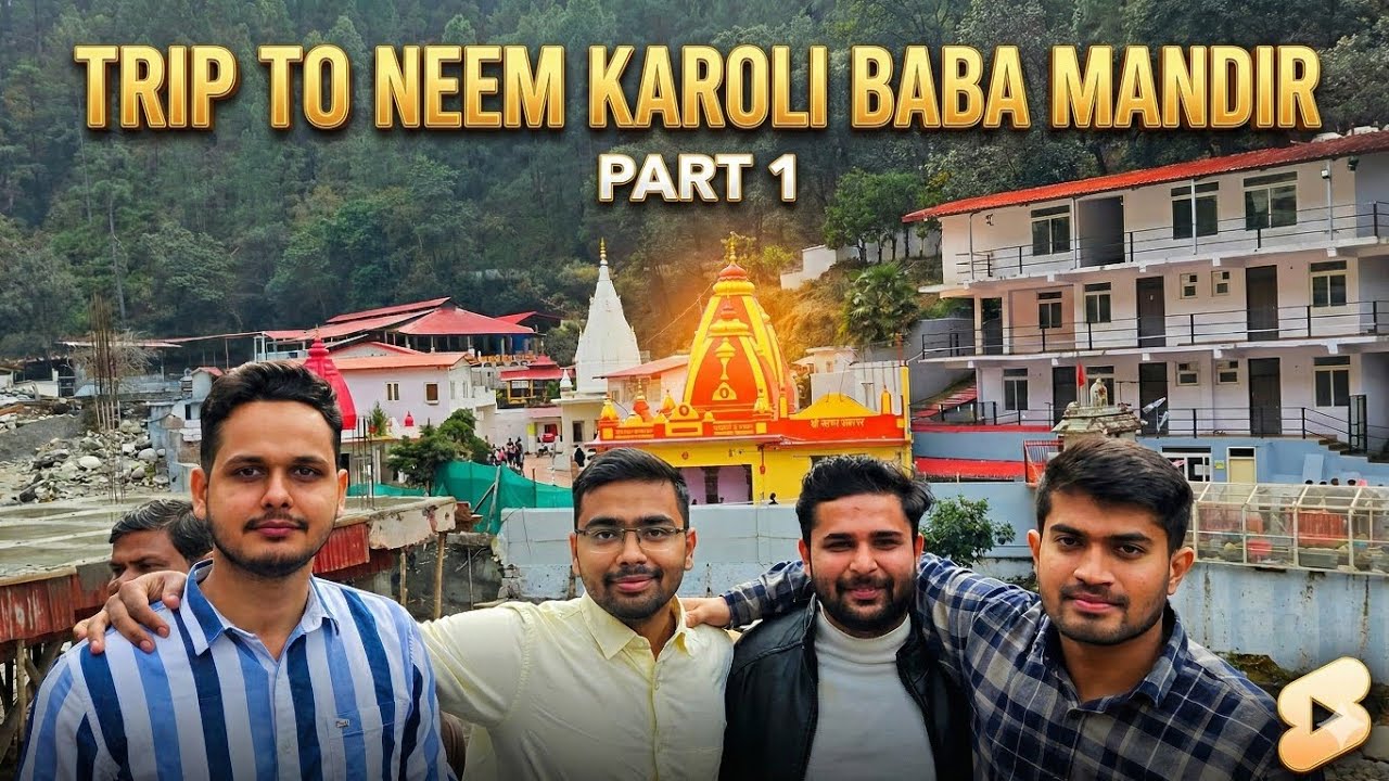 Finally Visiting Neem Karoli Baba! 🙏 | Chandigarh to Nainital | Mall Road & Naina Devi | PART 1