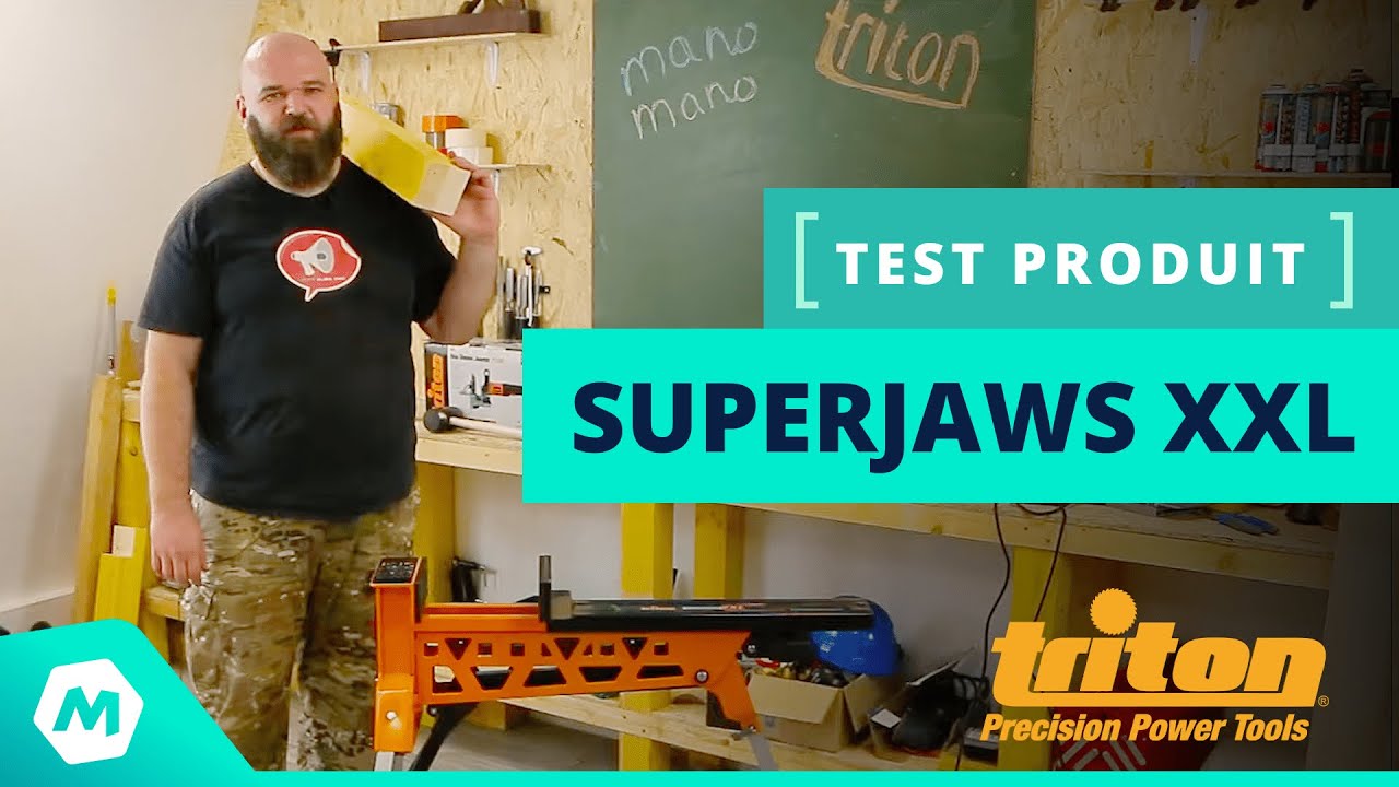 SUPERJAWS XXL Triton - Test outillage [ManoMano]