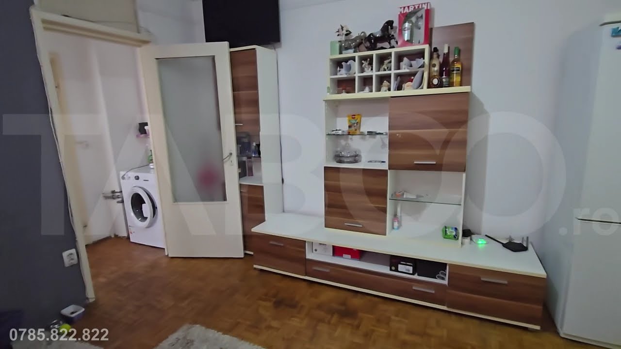 Apartament 2 camere de vanzare etaj intermediar 2 balcon Rahovei Sibiu