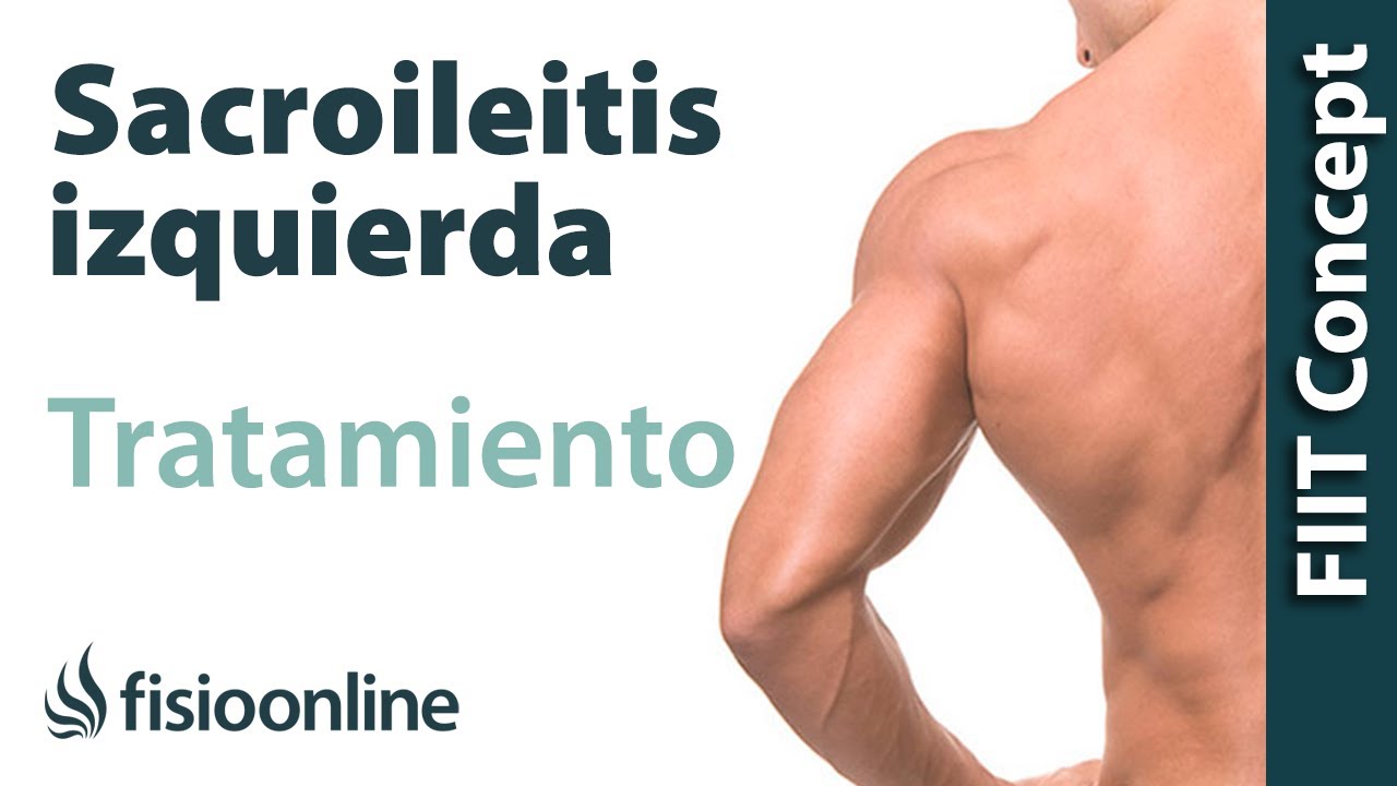 Tratamiento de la sacroileitis o dolor sacroil&iacute;aco izquierdo