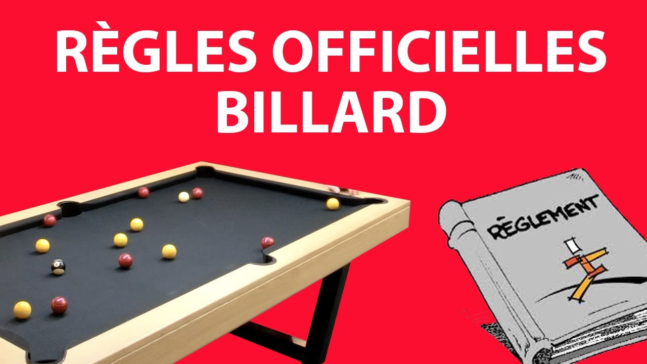 Comment jouer au billard : Règles du jeu