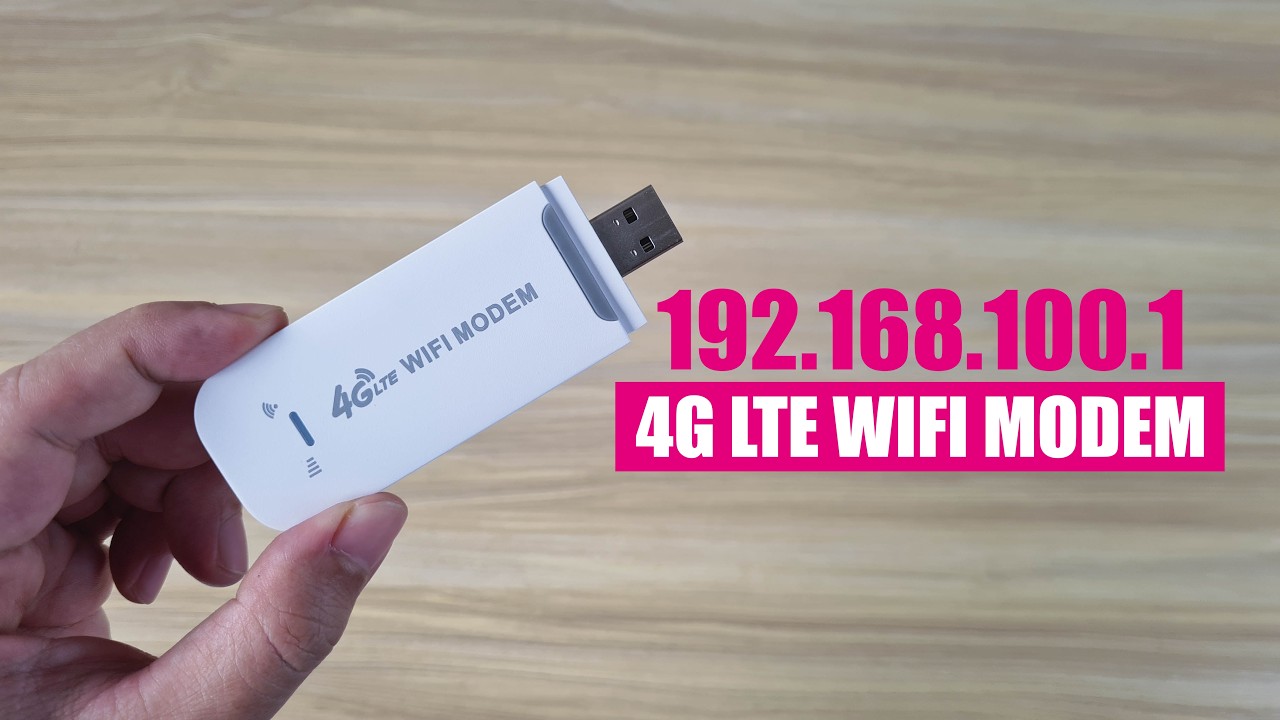 192.168.100.1: Как настроить USB Wi-Fi модем 4G LTE