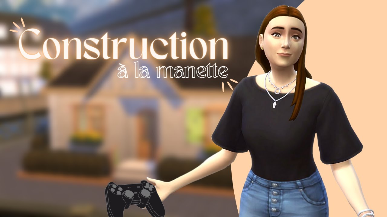 Construction à la manette + ASTUCES 🎮 | SIMS 4 PS4