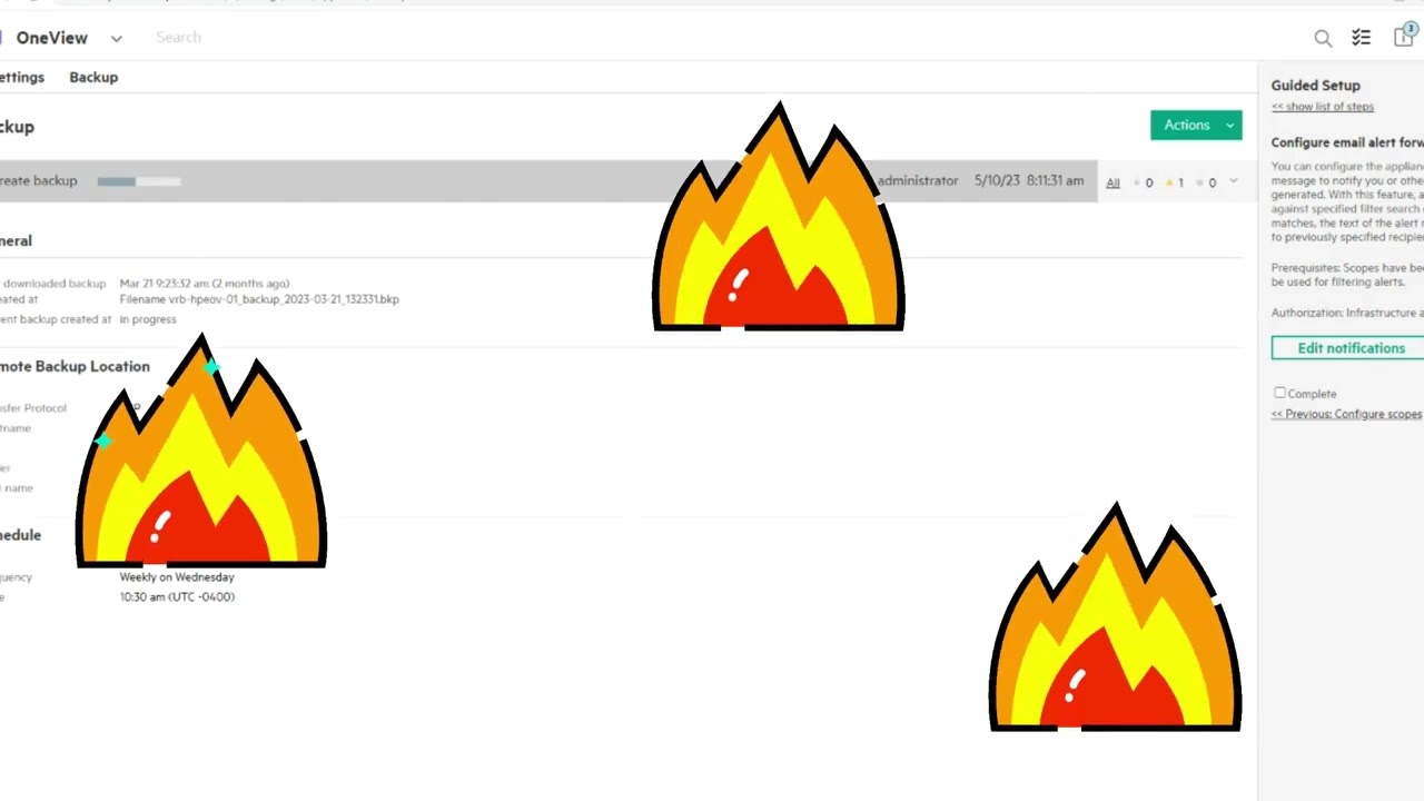 How to Update HPE OneView Virtual Appliance Version