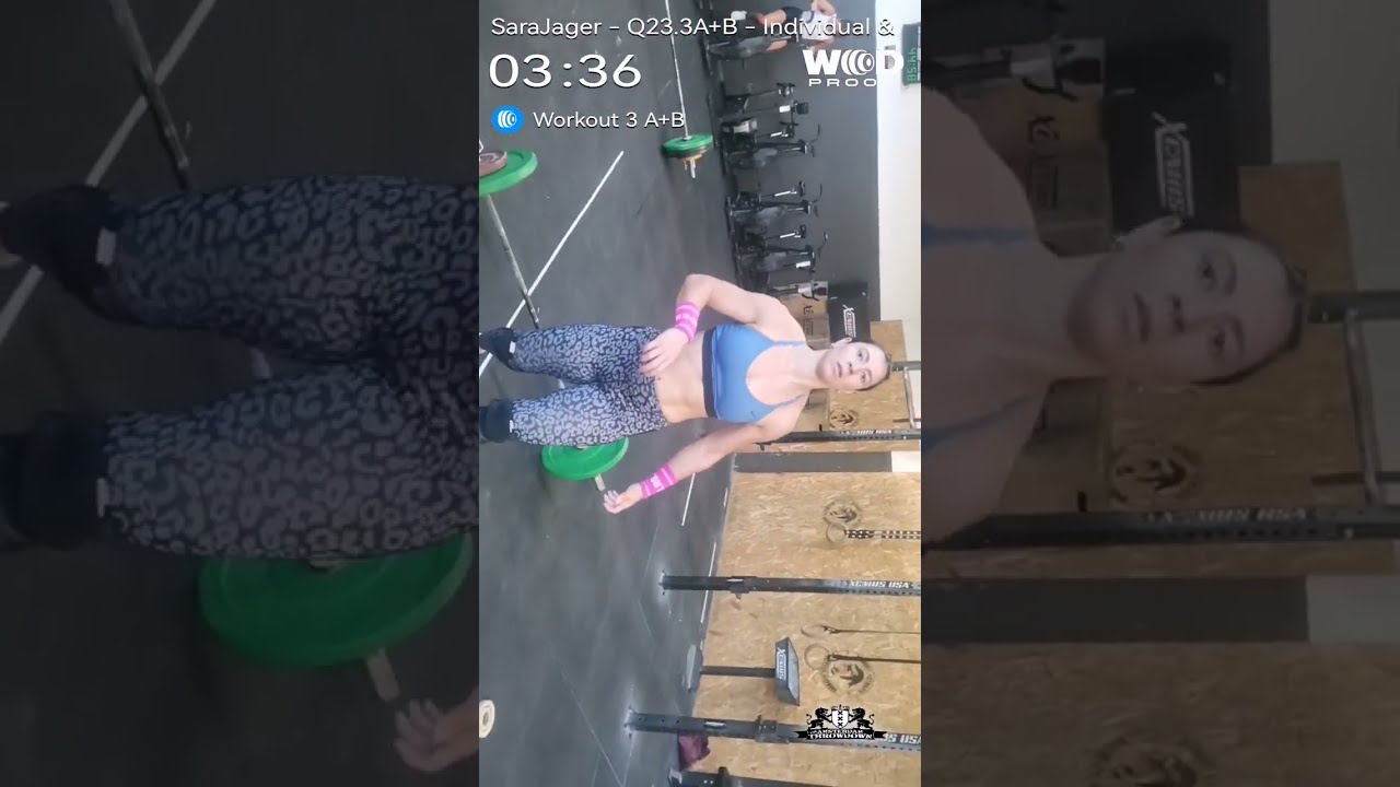 Sara Cacciatore - Amsterdam Throwdown 2023 - Wod 3