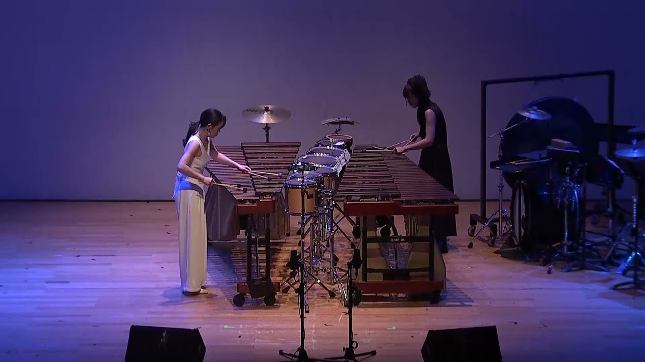 Clear Midnight by Michael Burritt, performed by Shiou-Wen Huang and Tse-An Sheng