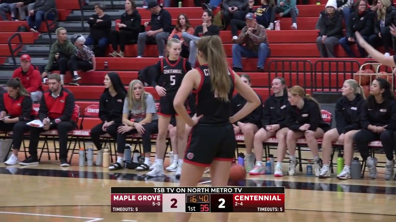 High School Girls Basketball: Maple Grove vs. Centennial
